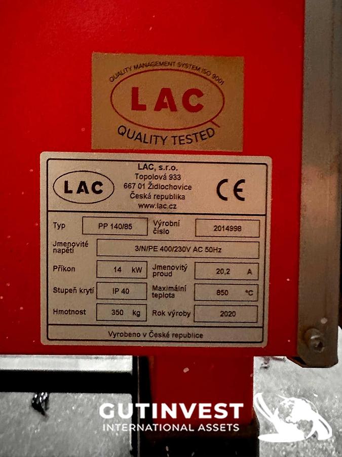 Used 3 - Tempering furnace
