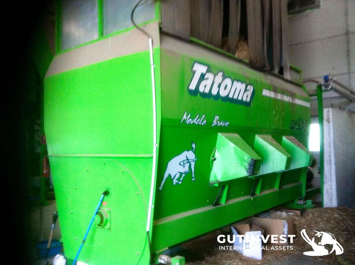 Used 1 - Complete line of bale pressing- 5,5 Tns/hour