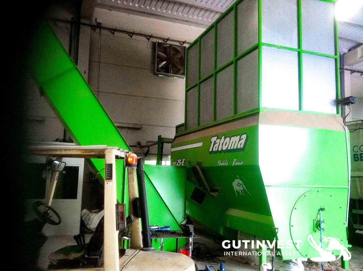 Used 1 - Complete line of bale pressing- 5,5 Tns/hour