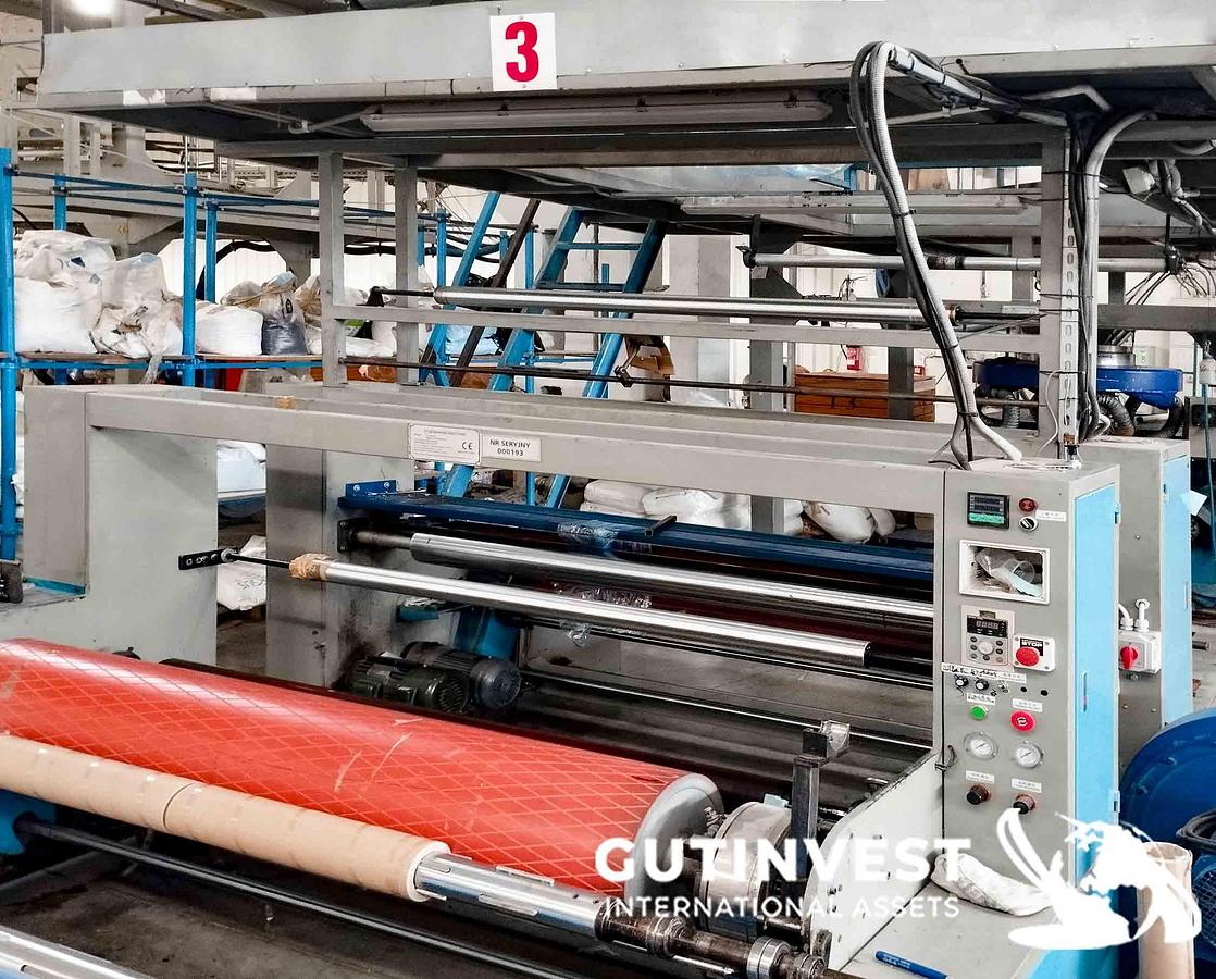 Usado Línea de extrusión de film
