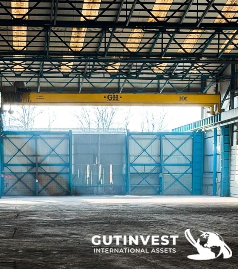 Used Double girder overhead crane - 10t