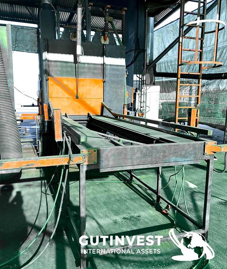 Used 8 - Shot blasting machine