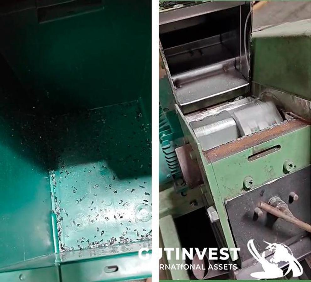 Used Plastic shredder granulator