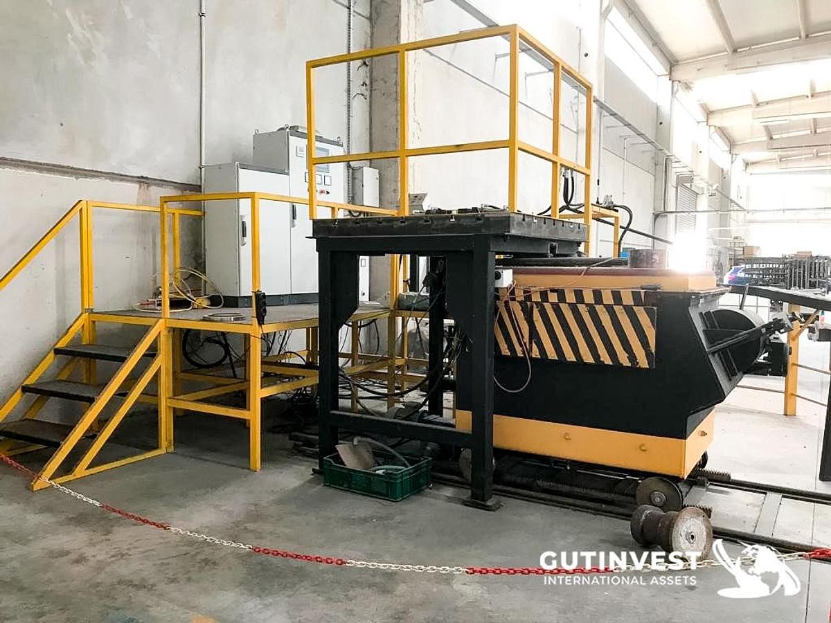 Usado Equipo de fundición a baja presión de aluminio