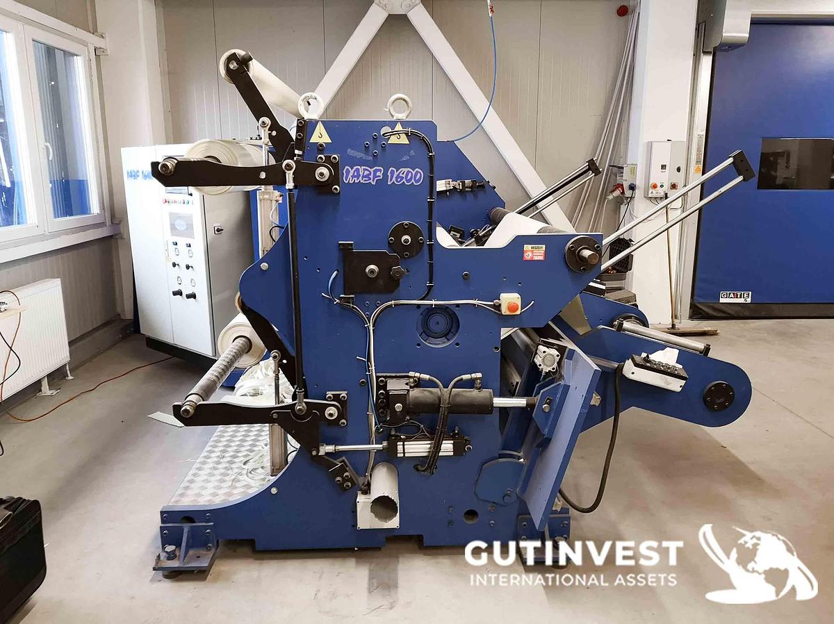 Used 1 - Paper slitting rewinding machine