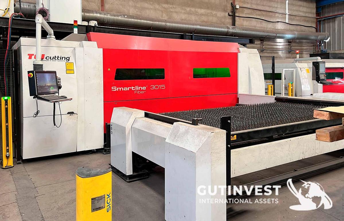 Used 1 - Fiber laser cutting machine 2.000W.