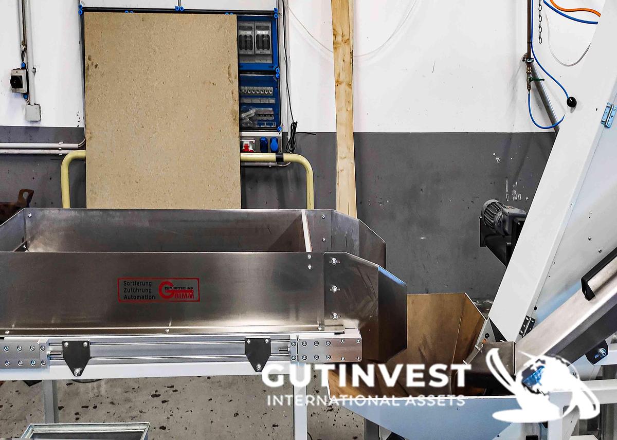 Used Automatic inductive hardening line