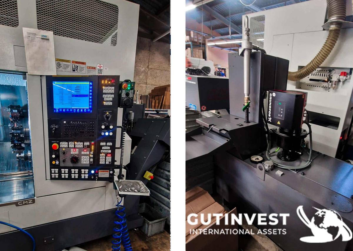 Used 4-Axis CNC Lathe with Robotic Arm