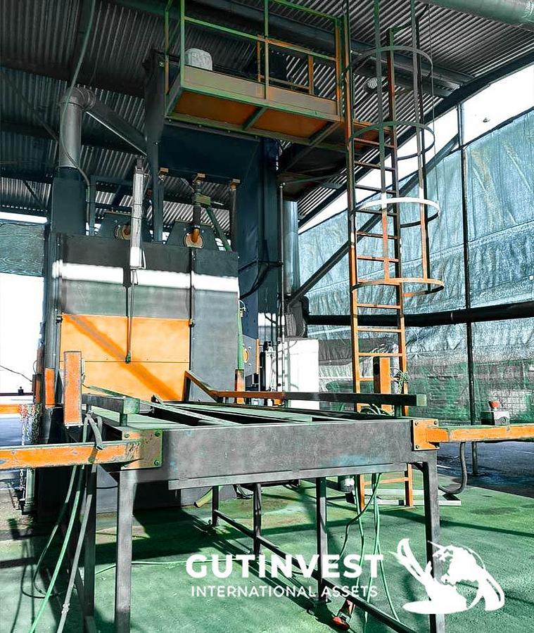Used 8 - Shot blasting machine