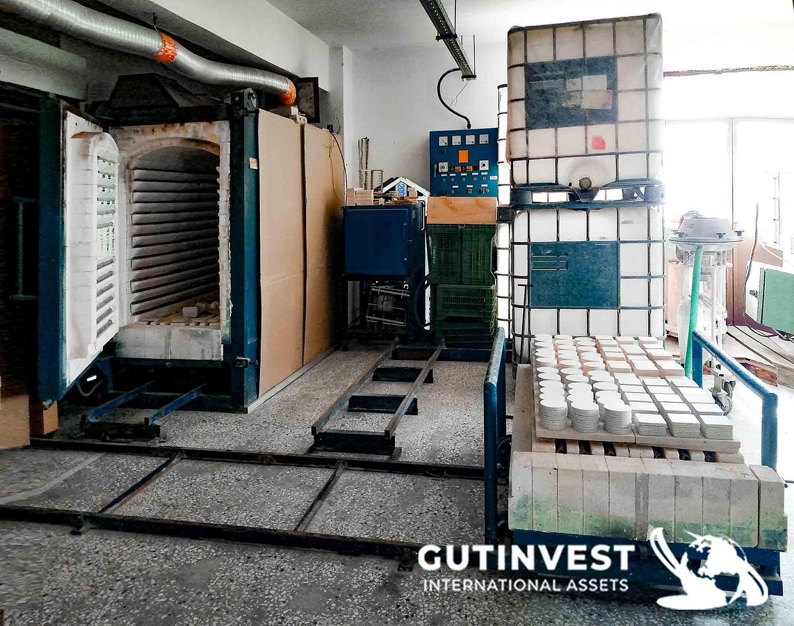 Usado Línea completa para la producción de productos cerámicos