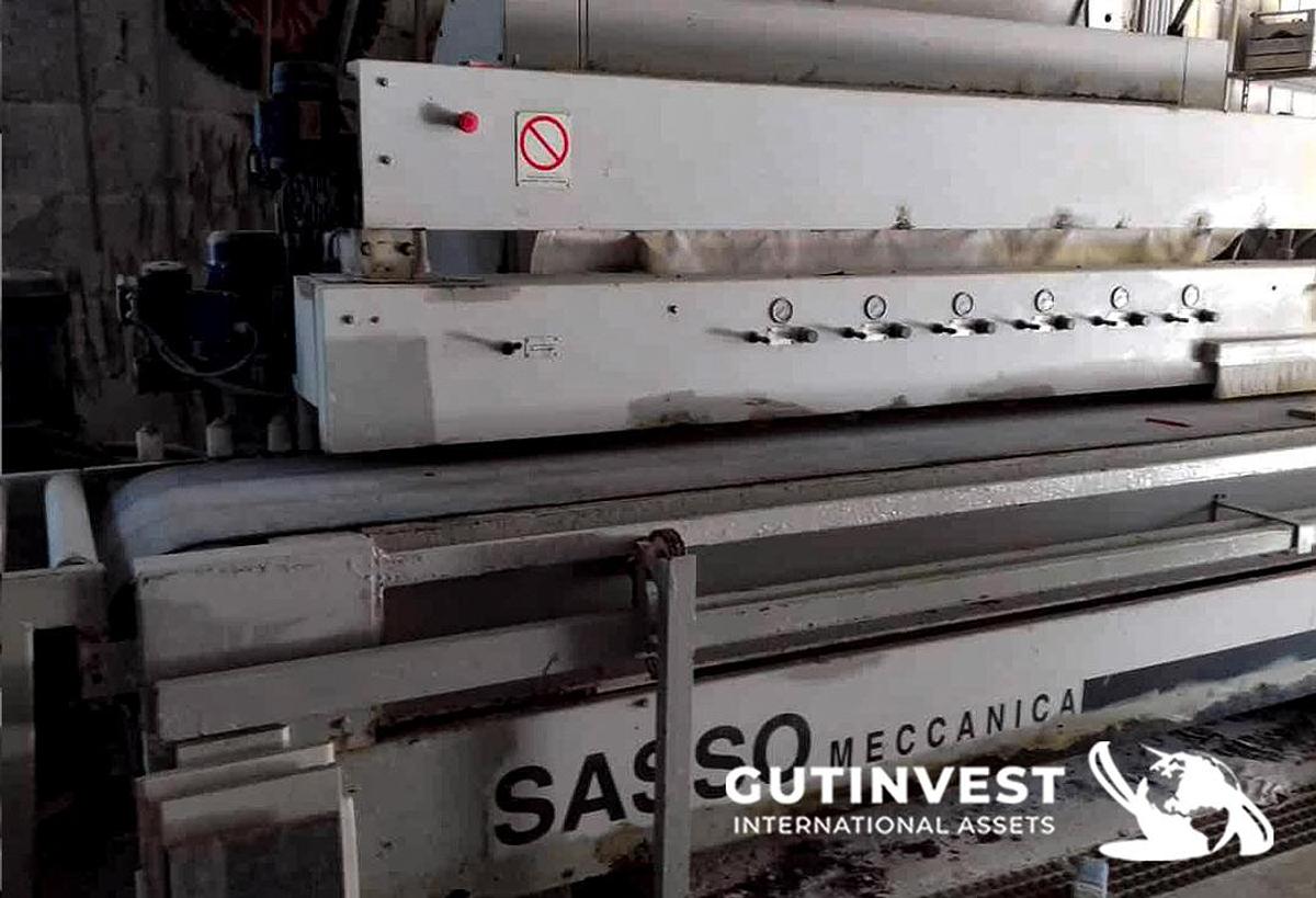Used 6-Head Edge Polishing Machine