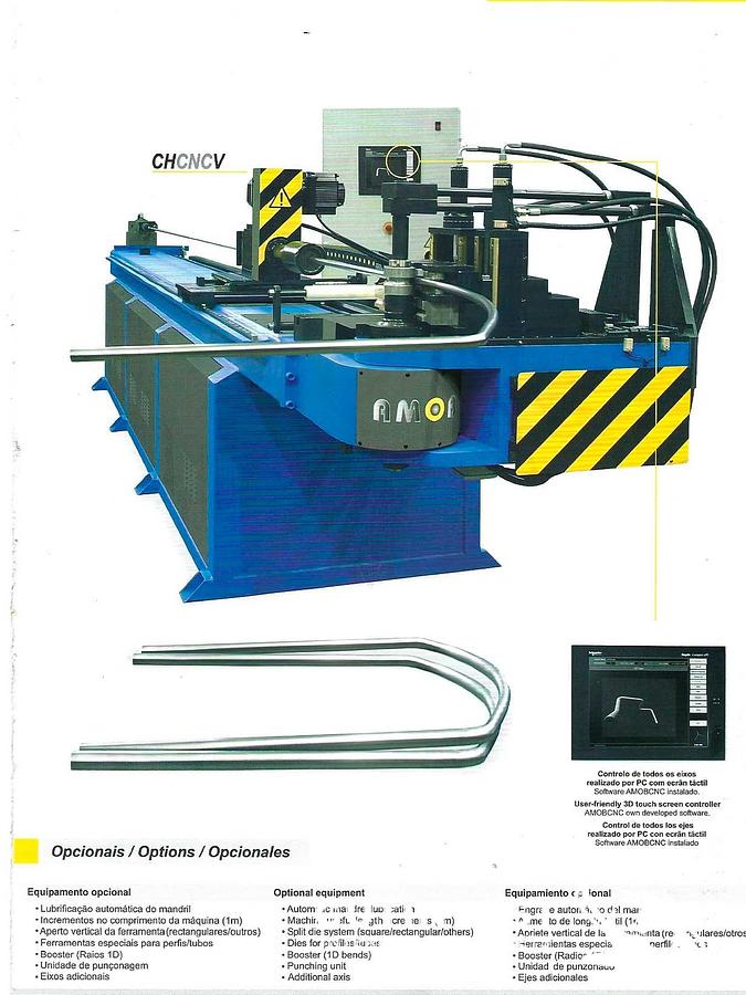 Usado 1 - Curvadora de tubos hidráulica CNC