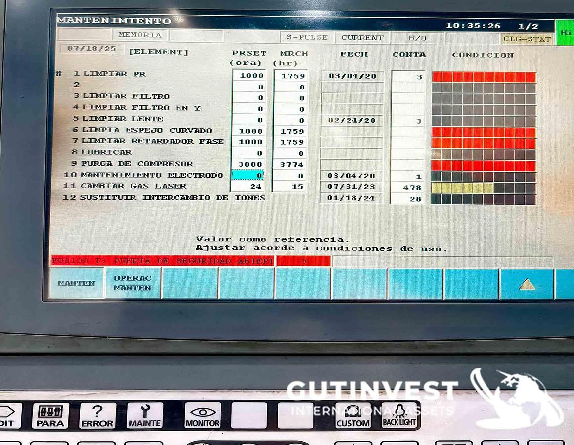 Usado 1 - Máquina de corte por láser CO2