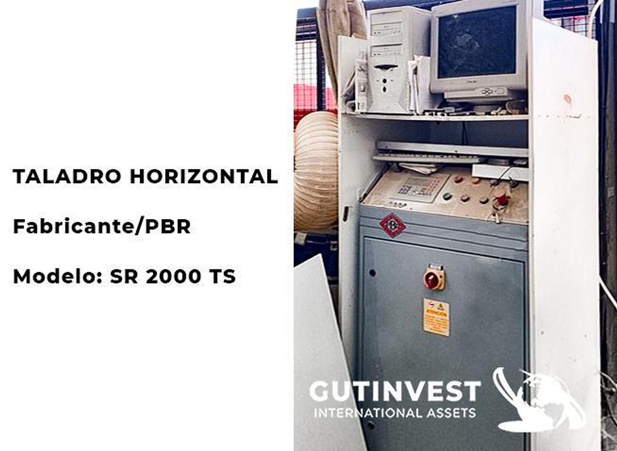Used Horizontal wooden drilling machine
