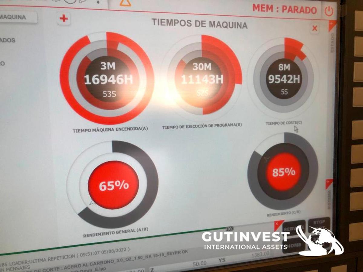 Usado 1 - Máquina corte de láser fibra - 2kW