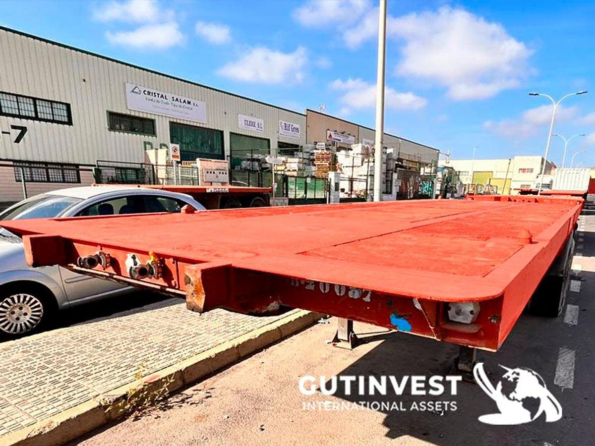 Used 10 - Container semi-trailer - 2 axles