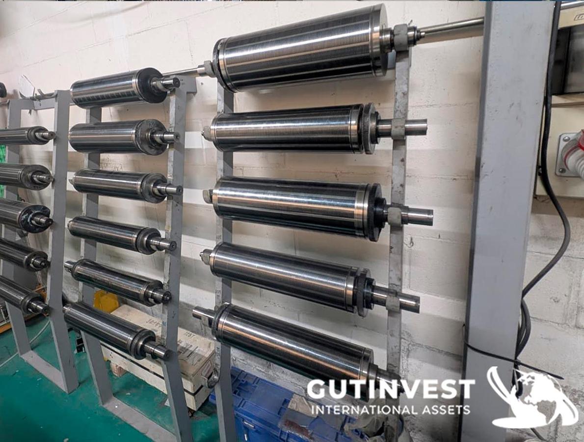 Used Flexographic roll and label printer