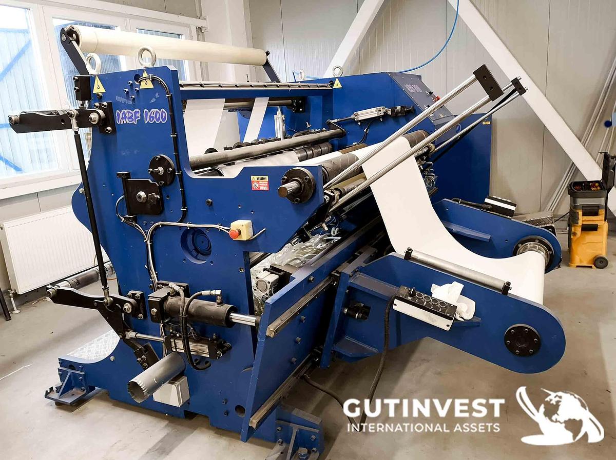 Used 1 - Paper slitting rewinding machine