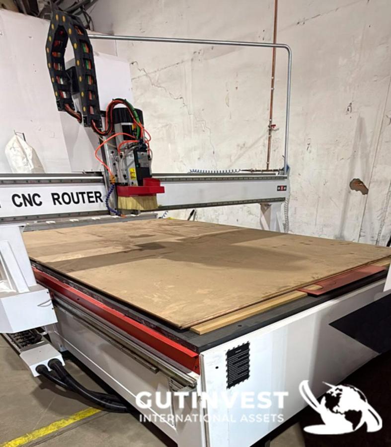 Usado MESA DE FRESADO Y CORTE CNC PAA MADERA