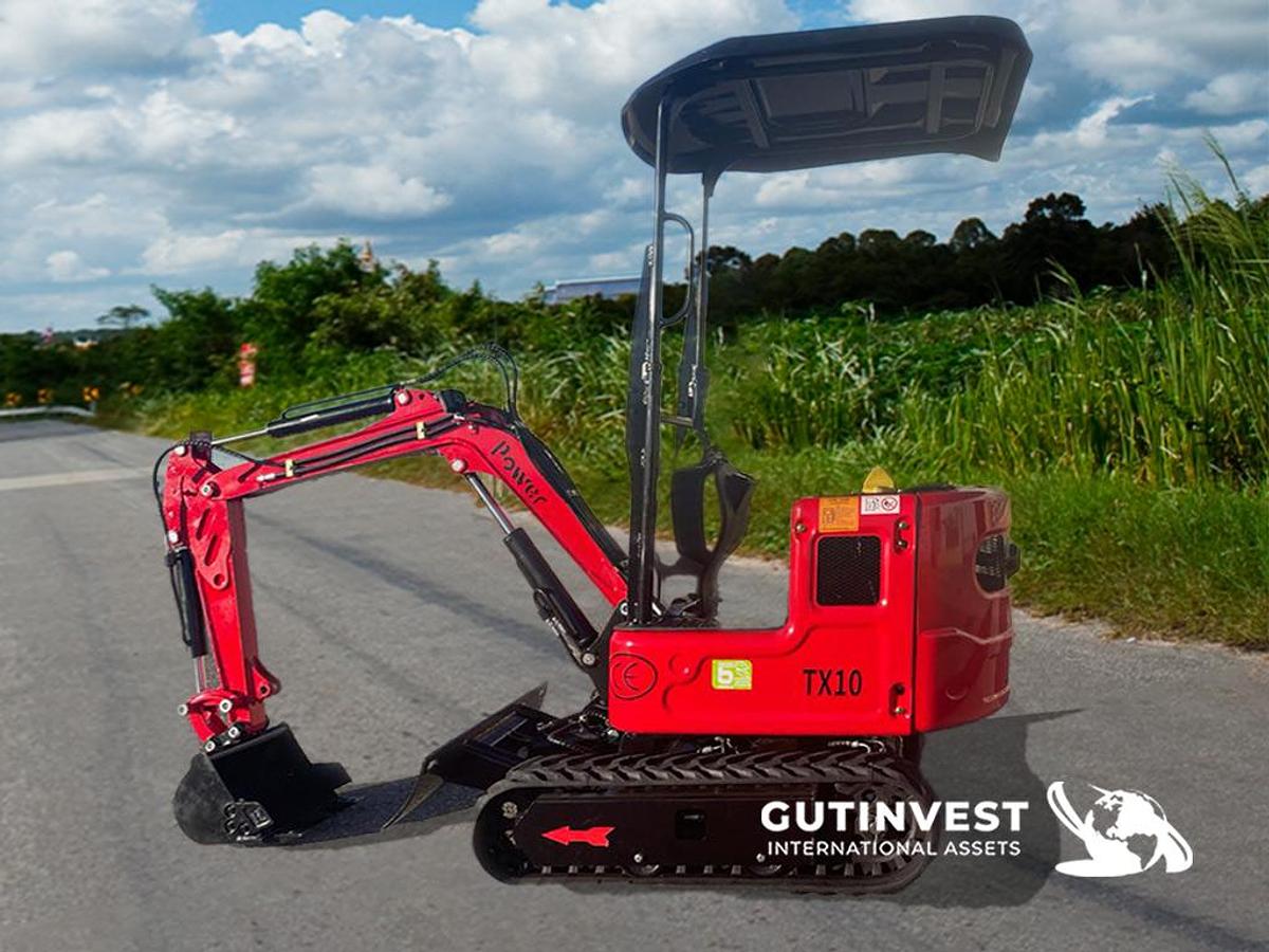 Usado 1 - Miniexcavadora hidráulica diésel - 1.000kg