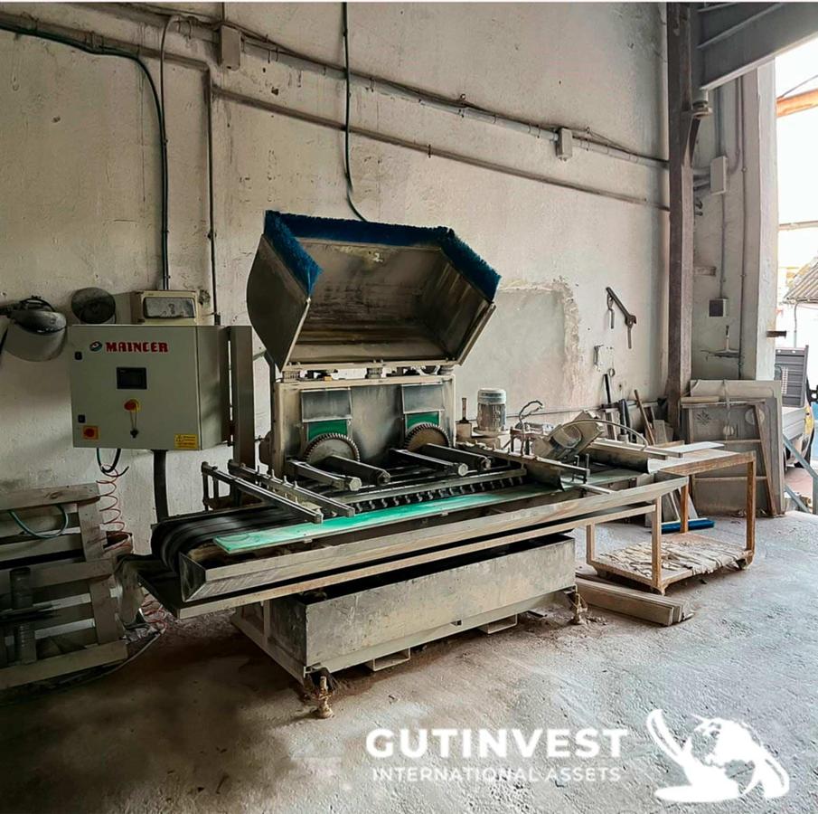 Used Multi-Disc Cutting Machine for Porcelain Tiles