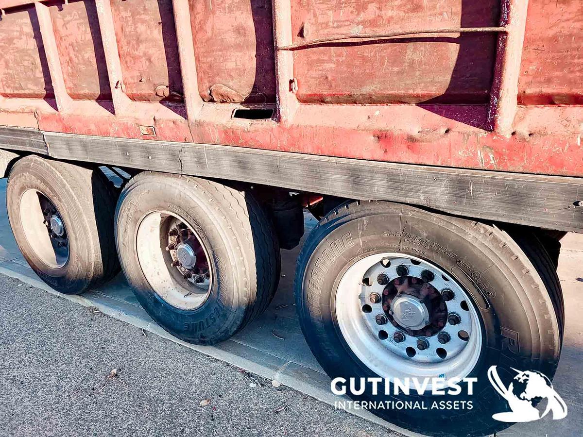 Used 1 - Tipper semi-trailer - 3 axes
