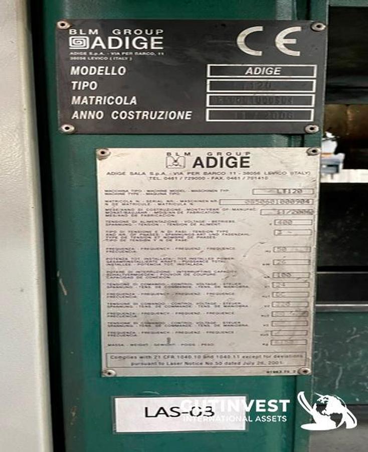 Usado 1 - Máquina de corte por láser de tubo CNC