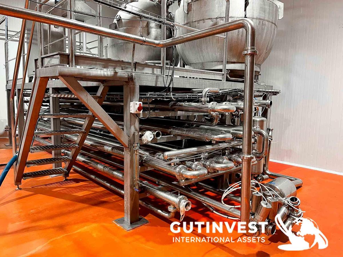 Used Tubular Sterilizer for Sauces
