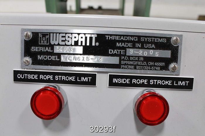Used Westpatt WST200-16-2 Dryer Section 132" Rope Stretcher #30293