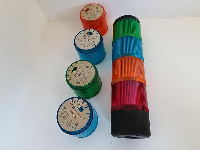 Gebraucht 10 Teile Stapelbare Signalleuchten, siehe Liste, XVA-LC3…, Telemechanique gebraucht