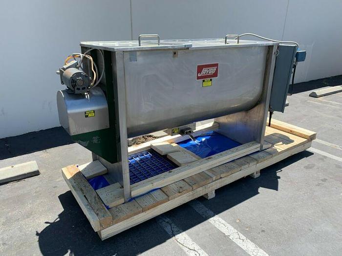 Used Jaygo 20 Cu Ft  Stainless Steel Ribbon Blender w/ 7.5 HP Motor
