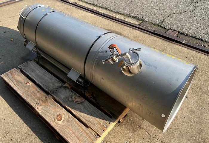 Used Tank, 50 Gallon, 316L S/st, 150 PSI, Alloy Products #S744925