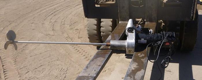 Used Mixer, Agitator, 3/4 HP, S/st, Indco, Mdl S-7G, Clamp #S743991