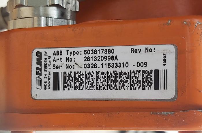 Gebraucht Schwenkantrieb, Servomotor mit Getriebe, MTC 2000, ABB gebraucht-Top