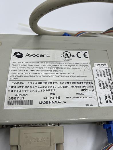 Used AVOCENT 500-143-006, VCCi-A