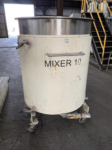 Used 200 GALLON ROSS MULTI-SHAFT MIXER - MODEL CDA-200 - S/S - VACUUM - JACKETED