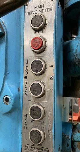 Used CARLTON 4' X 13" COLUMN RADIAL DRILL WITH 3A PRE-SELECT HEAD