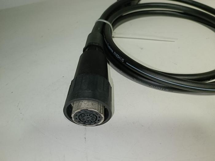 Schrauberleitung / Kabel mit Amphenol Steckverbinder, 016341/5, 2,5m, Bosch Rexroth, neu