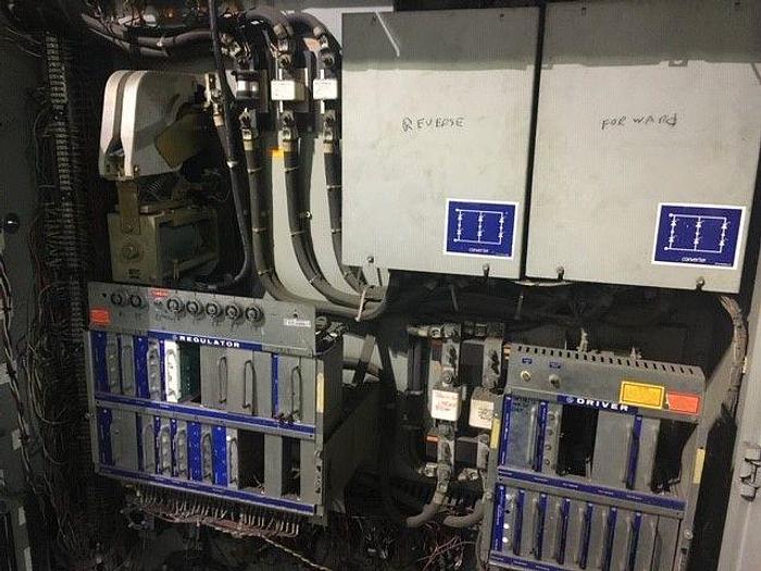 Used 140" (3.55M) JAGENBERG TYPE 45-15 SLITTER REWINDER  5000 FPM