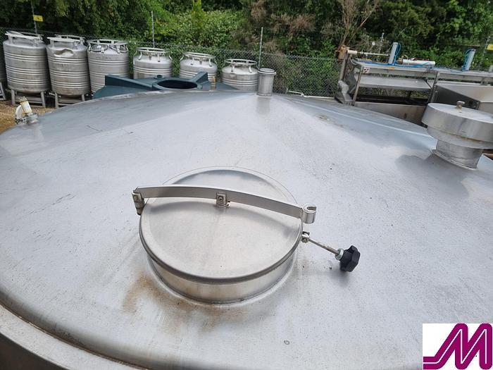 Used 10,500 Litre Stainless Steel Jacketed Tank