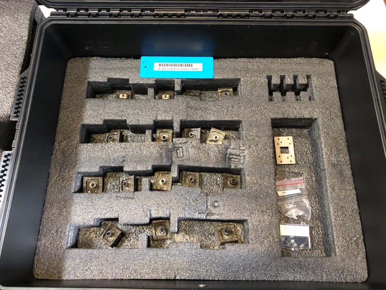 Used DELTA EDGE DE8000 - Q-FPB - 60 FCLGA - 4x13x1.00 Test Handler Change Kit