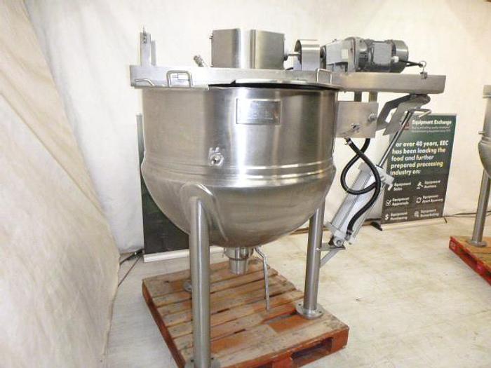 Used Lee Industries Kettle w/Dual Motion Scrape Surface Agitation; Md#150D9MT; Built 2015