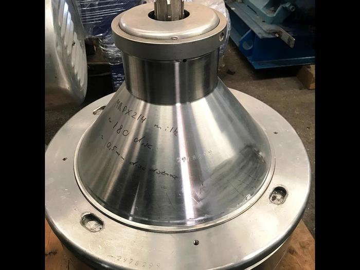 Refurbished Alfa Laval MRPX214 separator for milk/cream separation