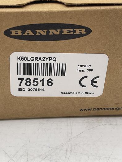 Banner K50LGRA2YPQ