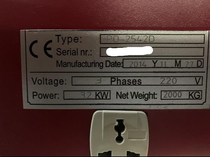 Used 2014 Pengda PD-2542D