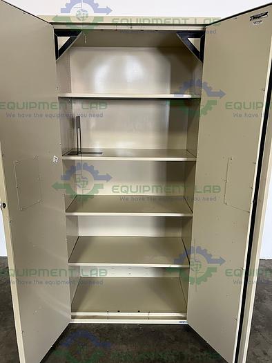 Used FireKing CF7236-DPA 72" High Two Door, 4 Shelf Fire Resistant Storage Cabinet