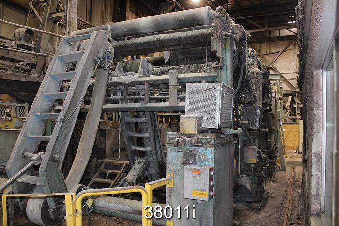Used Holder Tissue Machine 115" Web, 112" Trim, 3550 FPM, 80 TPD #38011