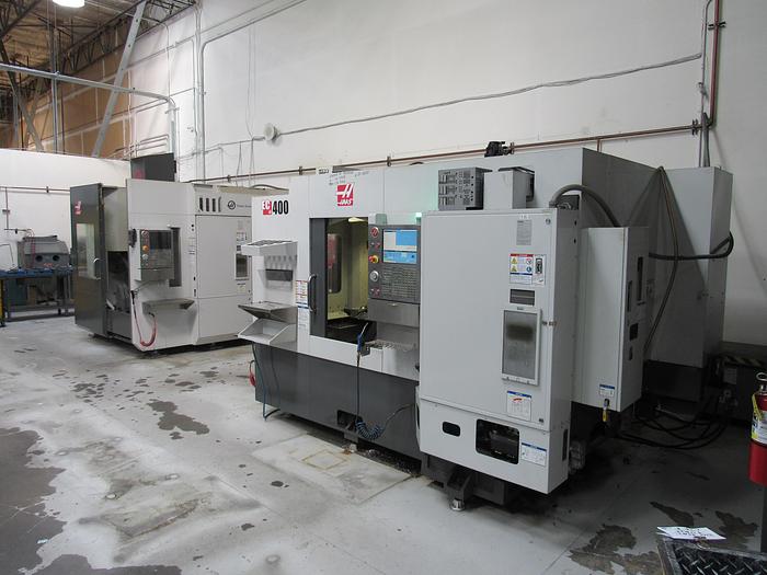 Used 2015 HAAS EC400 4-Axis CNC Horizontal Machining Center