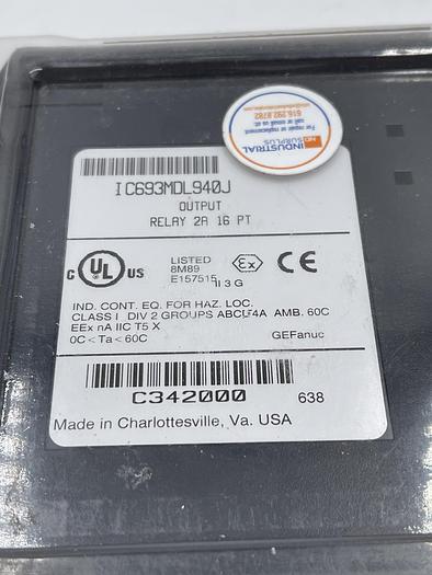 GE IC693MDL940J