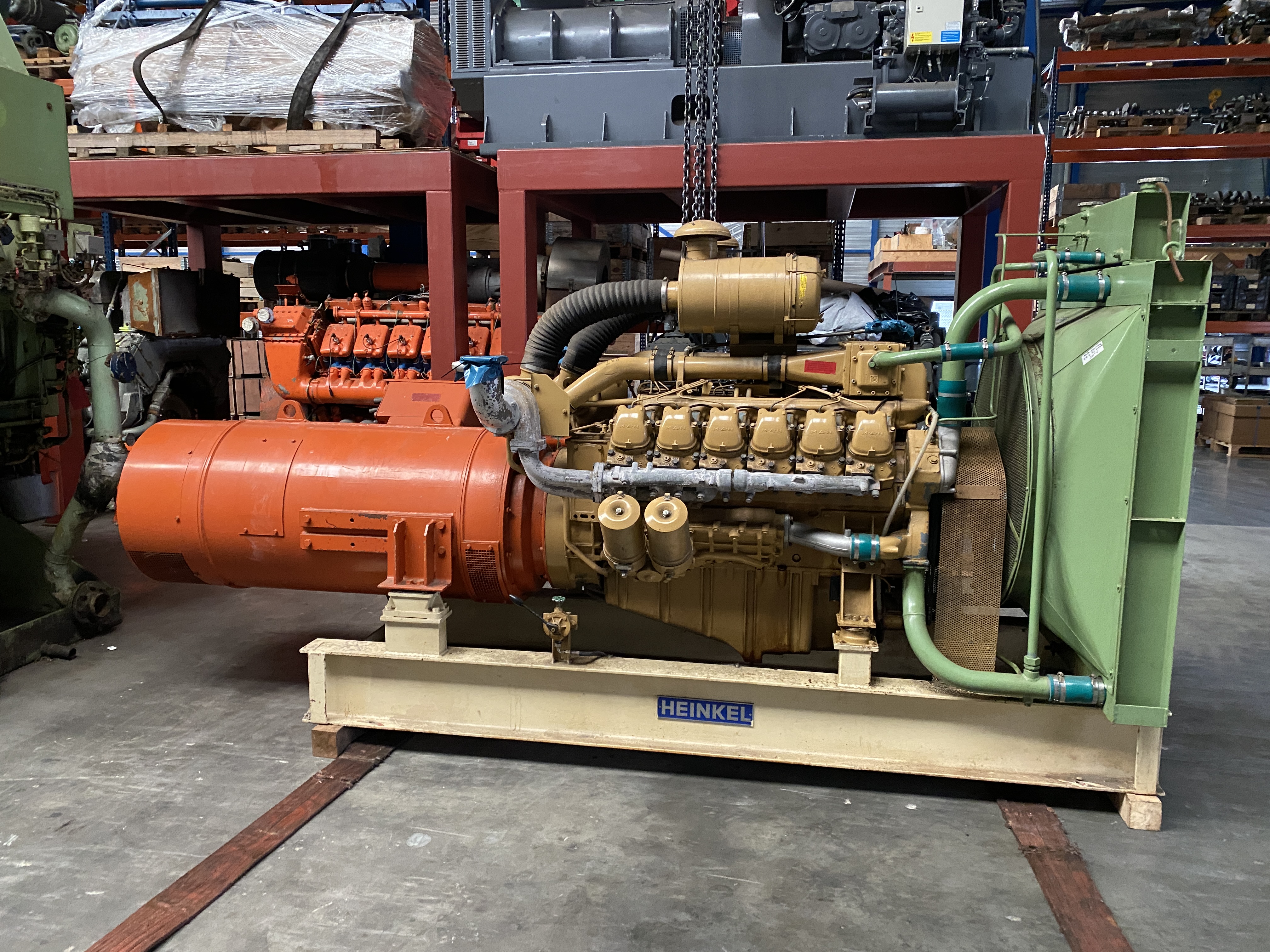 Used 1981 MAN D2542MLE / SIEMENS 330 KVA